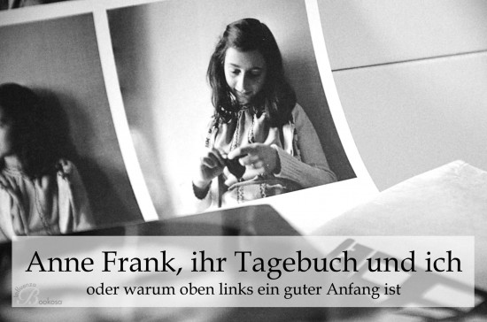 Anne Frank, ihr Tagebuch und ich - Titelbild